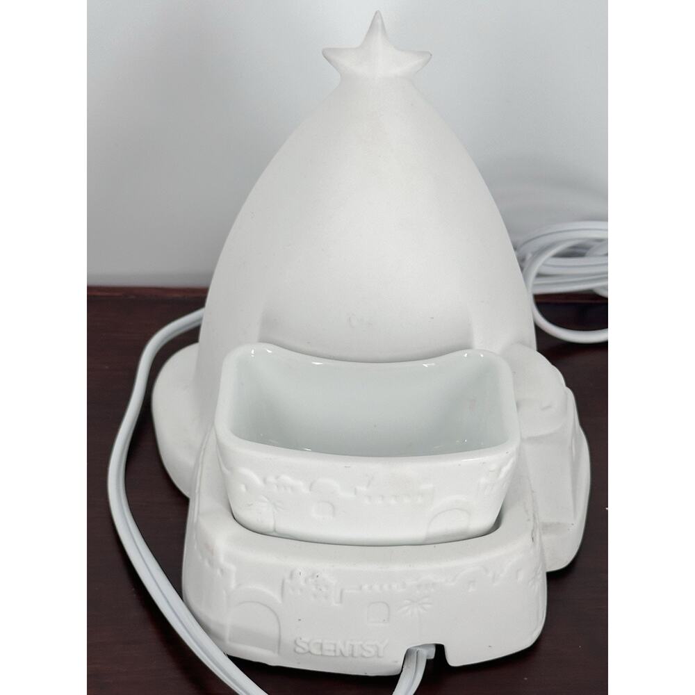 Scentsy Night Divine Warmer Nativity Scene Christmas Fragrance Wax Melter New - Picture 7 of 8